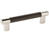 Amerock BP36558PNBBR bright nickel/black bronze cabinet pull