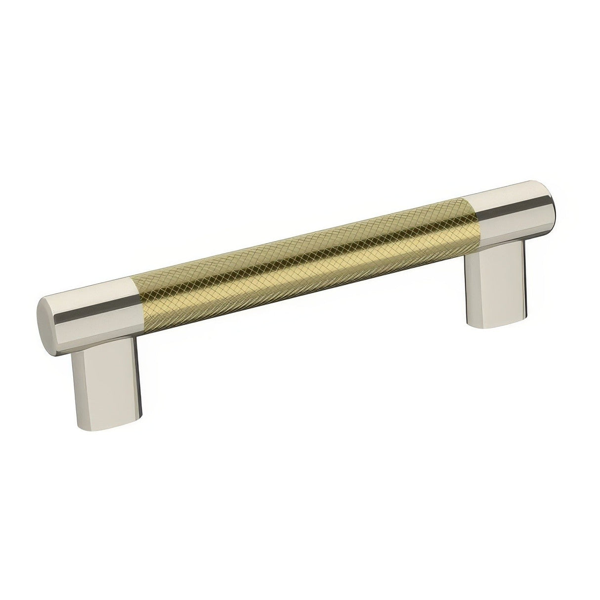 Amerock BP36558PNBBZ pull bright nickel/golden champagne cabinet pull