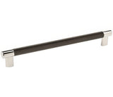 Amerock BP36560PNBBR bright nickel by black bronze cabinet pull