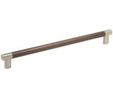 Amerock BP36561G10ORB satin nickel/oil rubbed bronze cabinet pull