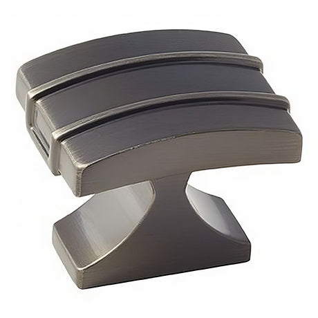 Amerock BP36602GM gunmetal cabinet knob