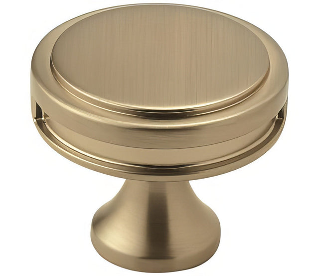 Amerock BP36603BBZ golden champagne cabinet knob