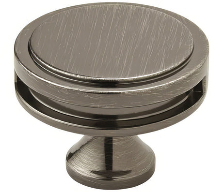 Amerock BP36604GM gunmetal cabinet knob