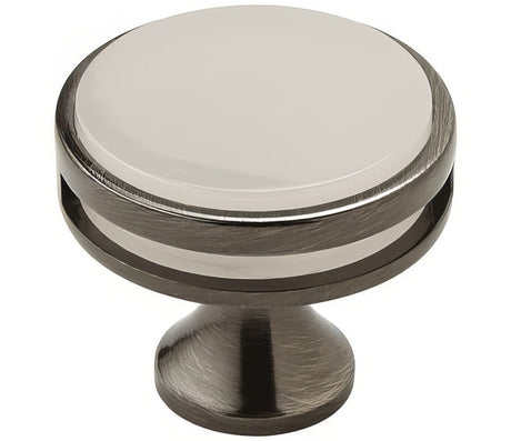 Amerock BP36608GMFA gunmetal cabinet knob