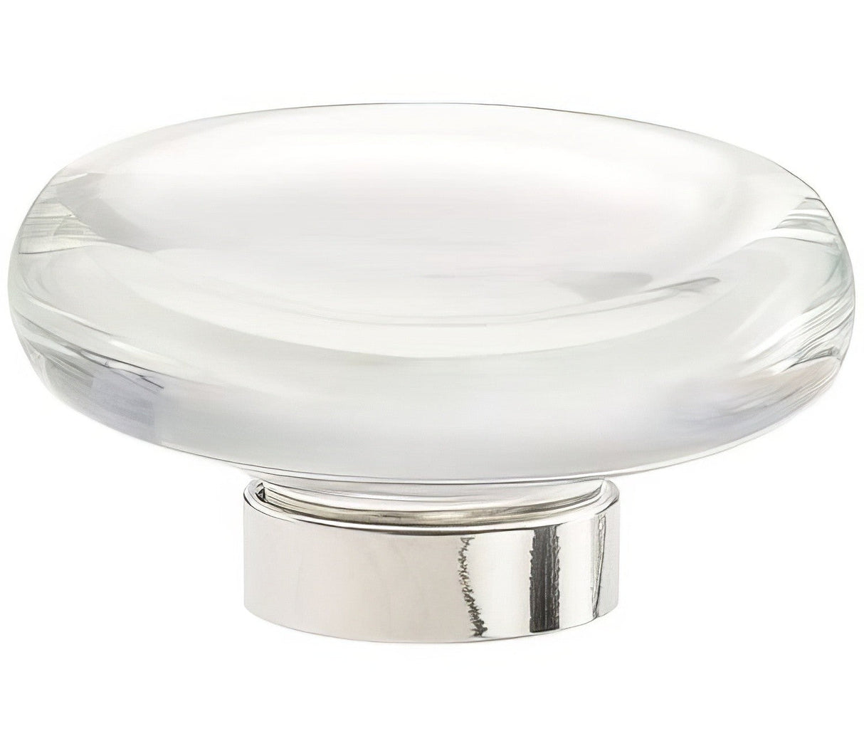 Amerock BP36652CPN clear/polished nickel cabinet knob