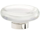 Amerock BP36652CPN clear/polished nickel cabinet knob