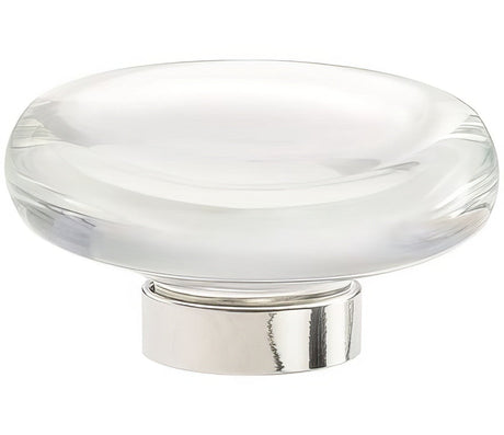 Amerock BP36652CPN clear/polished nickel cabinet knob