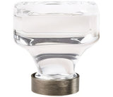 Amerock BP36653CGM gunmetal cabinet knob
