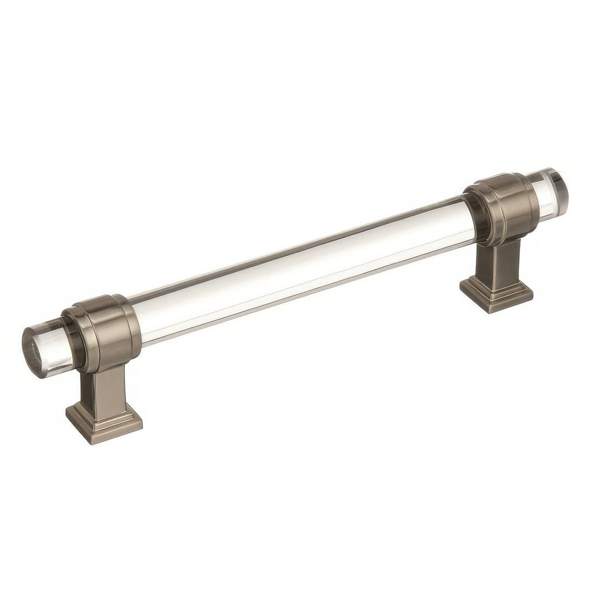 Amerock BP36655CG10 clear/satin nickel cabinet pull