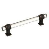 Amerock BP36655CORB clear/oil rubbed bronze cabinet pull
