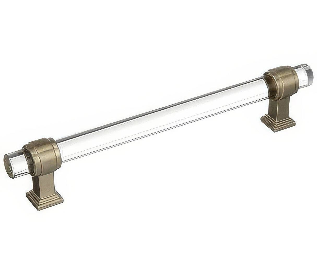 Amerock BP36656CBBZ clear/golden champagne cabinet pull