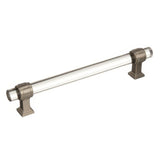 Amerock BP36656CG10 clear/satin nickel cabinet pull