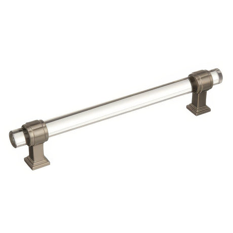 Amerock BP36656CG10 clear/satin nickel cabinet pull