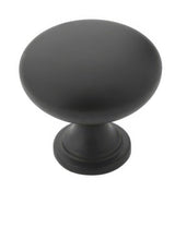 Amerock BP53005FB flat black cabinet knob