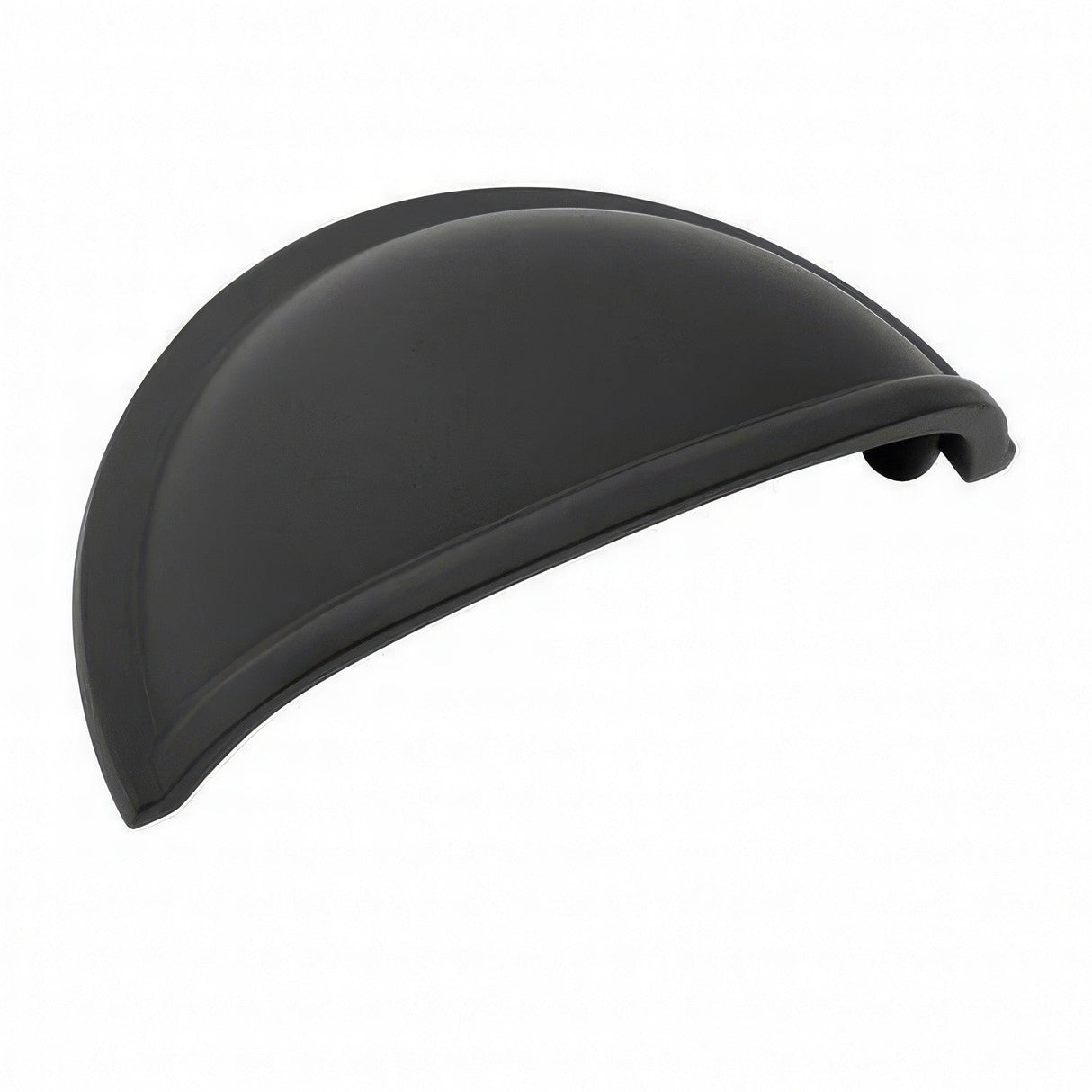 Amerock BP53010FB flat black cup pull