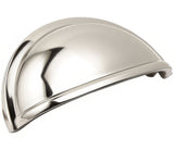 Amerock BP53010PN bright nickel cup pull