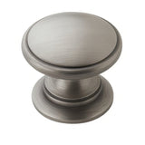 Amerock BP53012AS antique silver cabinet knob