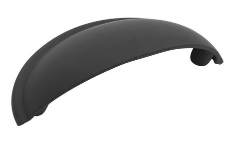 Amerock BP53019FB flat black cup pull