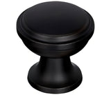 Amerock BP53718BBR black bronze cabinet knob