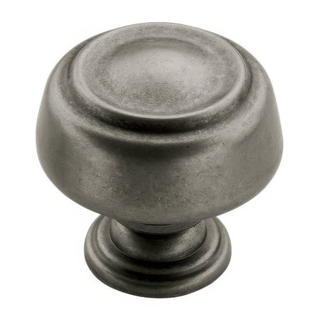 Amerock BP538072WN weathered nickel cabinet knob