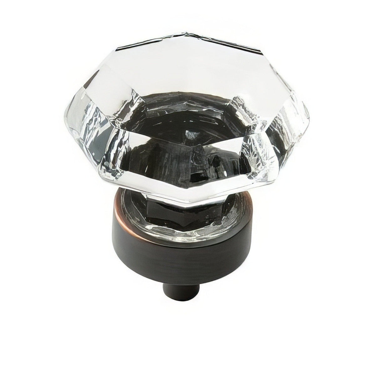 Amerock BP55268CGB crystal gilded bronze cabinet knob