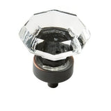 Amerock BP55268CGB crystal gilded bronze cabinet knob