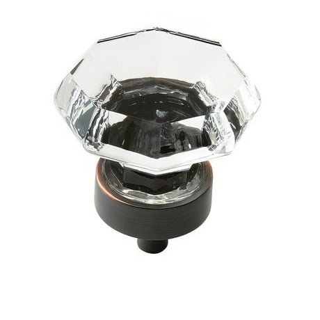 Amerock BP55268CGB crystal gilded bronze cabinet knob