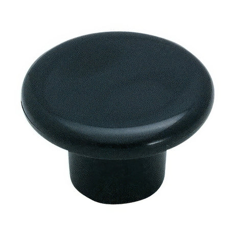 Amerock BP802PBK black cabinet knob