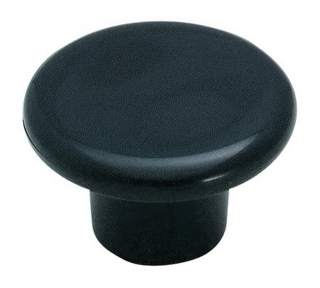 Amerock BP802PBK black cabinet knob