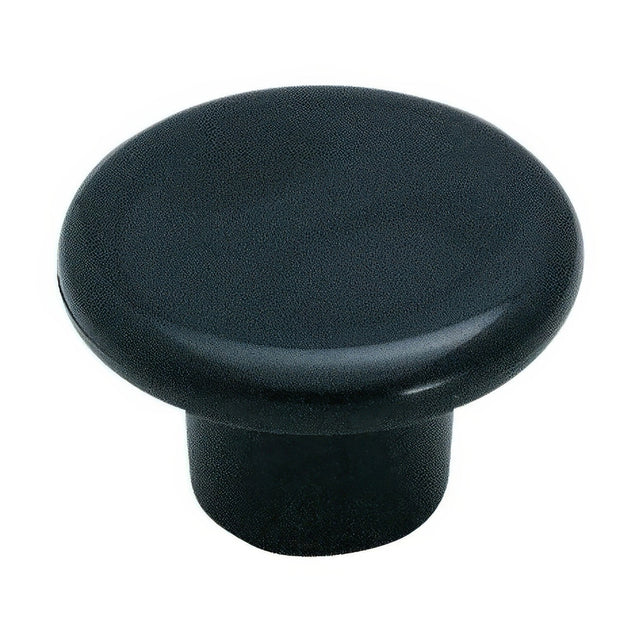 Amerock BP802PBK black cabinet knob