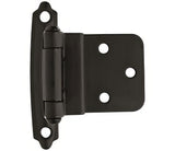 Amerock BPR3428FB flat black cabinet hinge