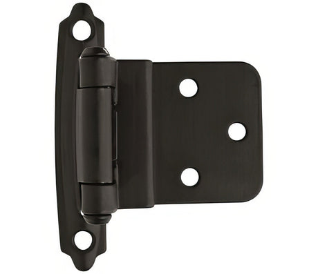 Amerock BPR3428FB flat black cabinet hinge