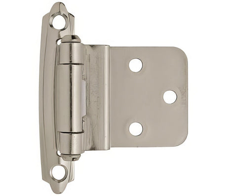 Amerock BPR3428G9 sterling nickel cabinet hinge