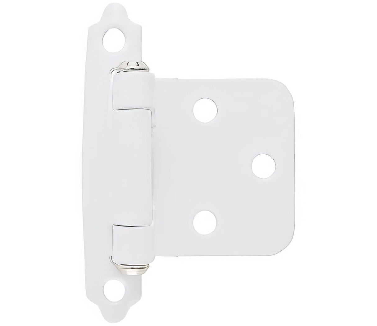 Amerock BPR3429W white cabinet hinge