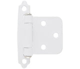 Amerock BPR3429W white cabinet hinge