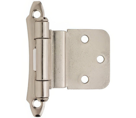 Amerock BPR792826 Functional Hardware cabinet hinge in satin stainless, additional view