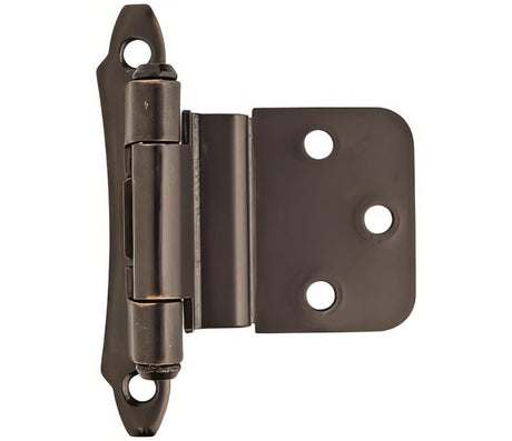 Amerock BPR7928ORB Functional Hardware cabinet hinge in satin stainless, additional view