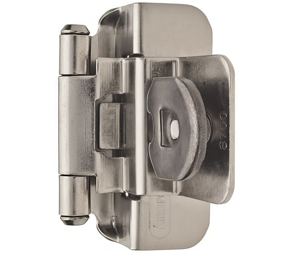 Amerock BPR8700G10 satin nickel cabinet hinge