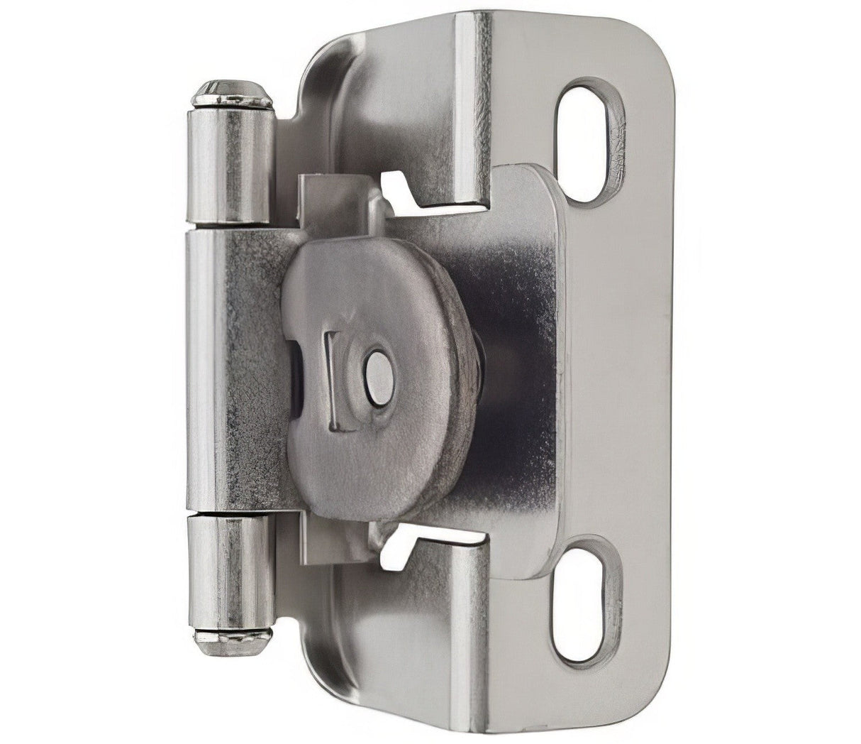 Amerock BPR8719 Functional Hardware 1/2" Steel 2 Pack Overlay Single Demountable Partial Wrap Hinge