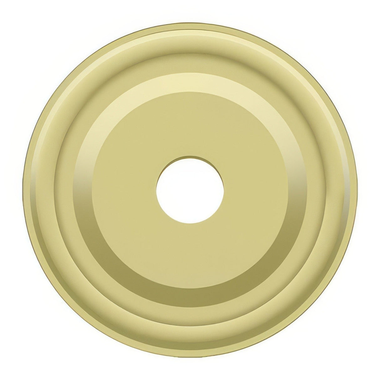 Deltana BPRC100U3 polished brass backplate