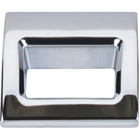 Top Knobs TK615PC Tango Center to Center Finger Pull Polished Chrome