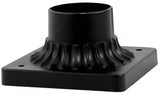 Dabmar Lighting BS222-B black pier mount