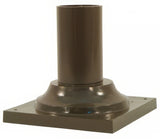 Dabmar Lighting BS250-BZ bronze pier mount