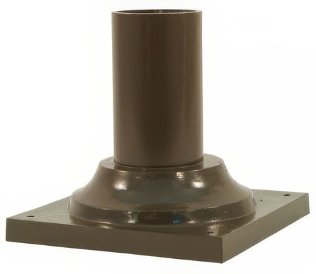 Dabmar Lighting BS250-BZ pier mount in satin stainless, additional view