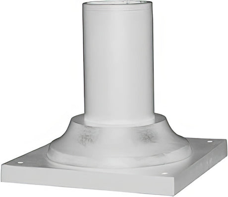 Dabmar Lighting BS250-W pier mount in satin stainless, additional view