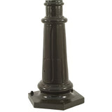 Dabmar Lighting BS350-BZ bronze surface mounted base