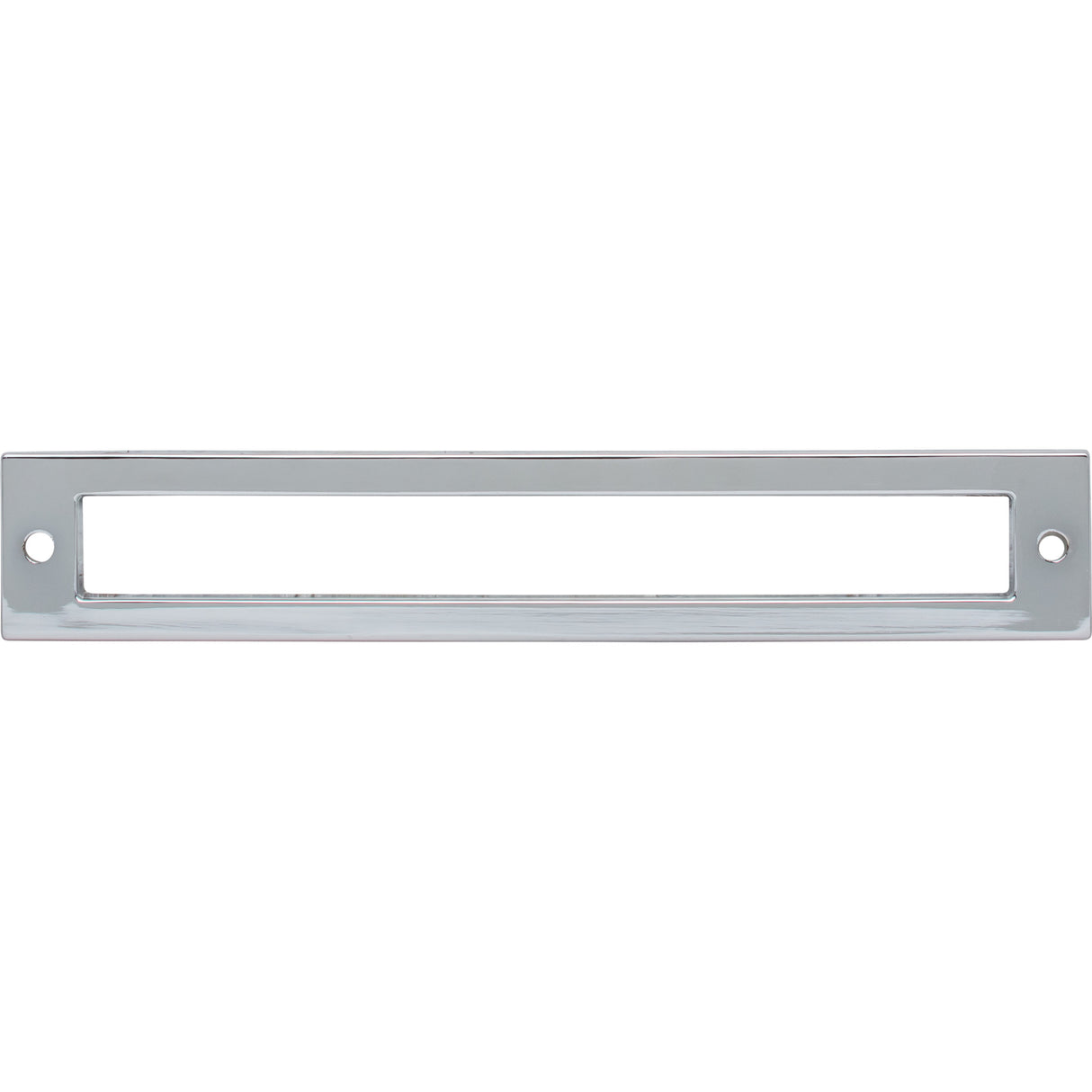 Top Knobs TK926PC Hollin 6 5/16" Center to Center Pull Backplate Polished Chrome