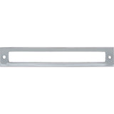Top Knobs TK926PC Hollin 6 5/16" Center to Center Pull Backplate Polished Chrome