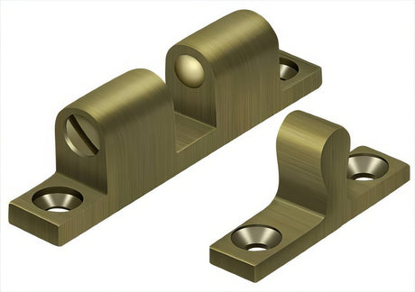 Deltana BTC10U5 antique brass ball tension catch