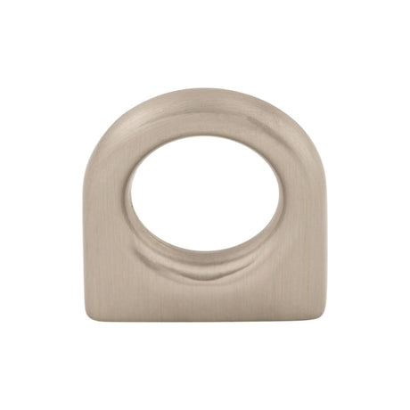 Top Knobs M558 Ring 5/8" Center to Center Round Knob Brushed Satin Nickel